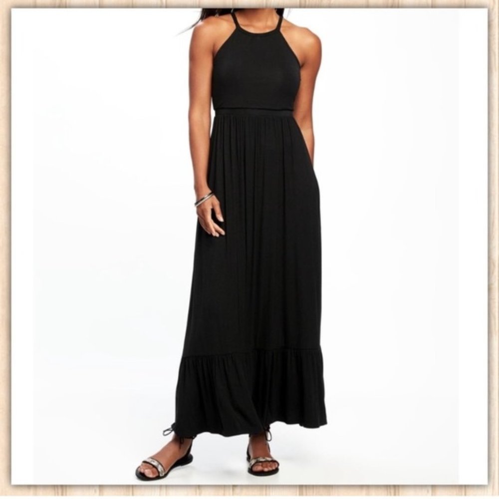 Old Navy halter maxi dress